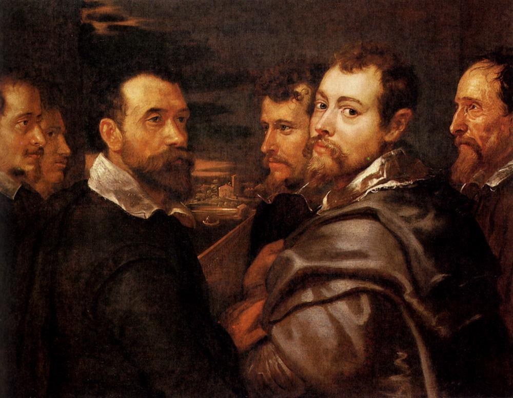 Peter Paul Rubens The Mantuan Circle Of Friends